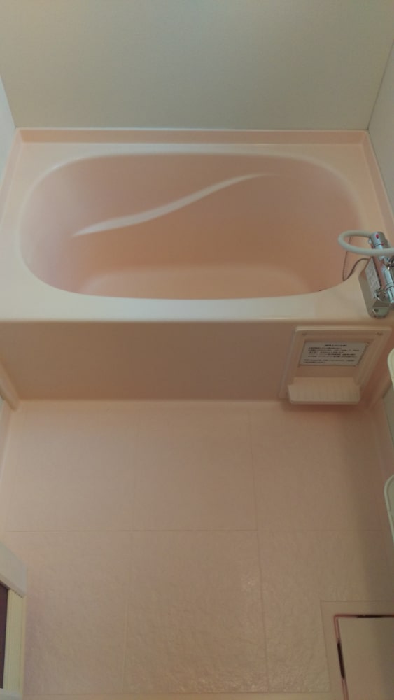 浴槽の簡易塗装　大阪府豊中市 BEFORE